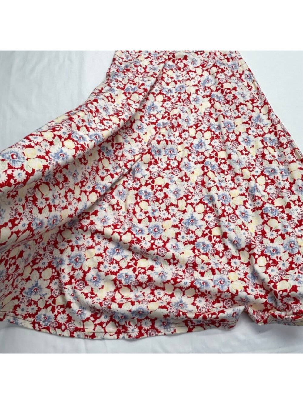 Chaps NWT Floral Halter Midi Dress Size M Cottage, Vacation - Picture 13 of 16